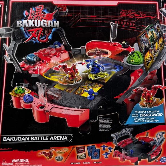 Bakugan Battle Arena, Exclusive Special Attack Dragonoid, Spinning Action Figure - Picture 3 of 7